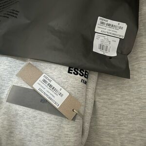 NEW Fear of God Essentials Hoodie Light Oatmeal Size S AUTHENTIC